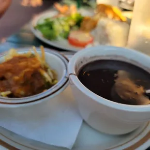 Beans and cabbage salad