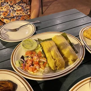 Tamales de Pollo
