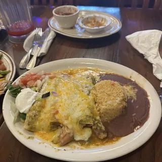 Enchiladas de Pollo