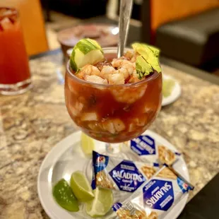Campechana Shrimp Cocktail