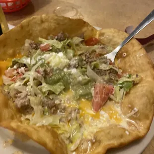 Supposed to be a taco salad.