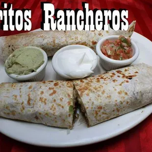 burritos and guacamole