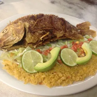 Mojarra frita