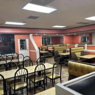 sushi and sashimi, interior