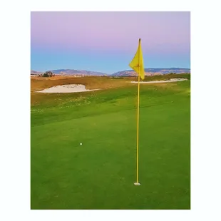 Sunset golf