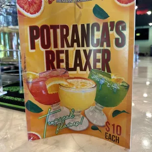 Delicious drink made with rum
