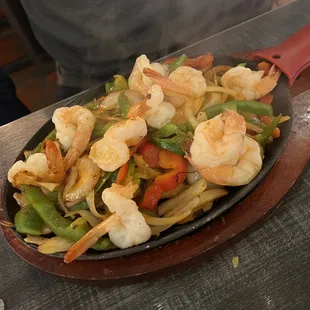 Shrimp Fajitas....JUST DO IT!
