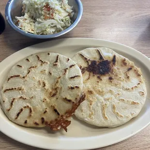 Chicken pupusas