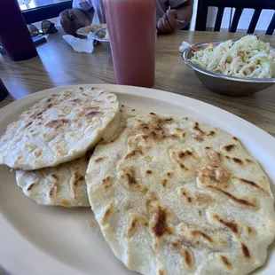 Pupusas, Cabbage