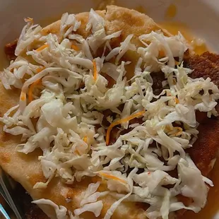 Cheese pupusas