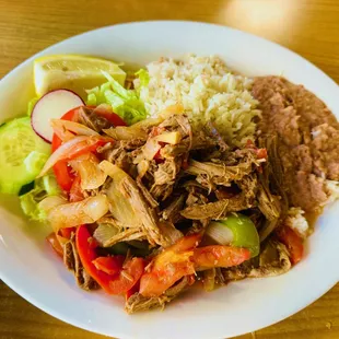 shredded beef platter