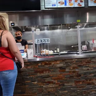 Poor customer service.  Charges 0.99 and extra for a large table for big groups.  WTF?