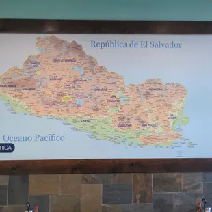 Nice  Map in the back