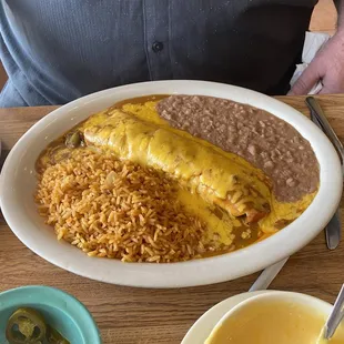 Beef burrito