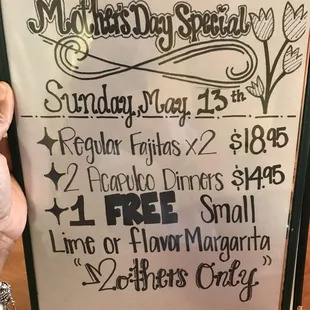 Mother&apos;s Day Special }:{