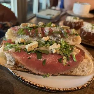 Beef carpaccio