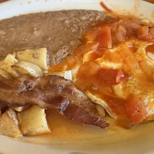 Huevos Rancheros plate