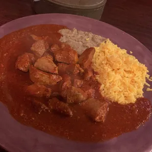 Calabaza Con Carne De Puerco