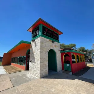Patio seating available