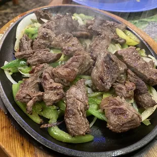 Beef fajita
