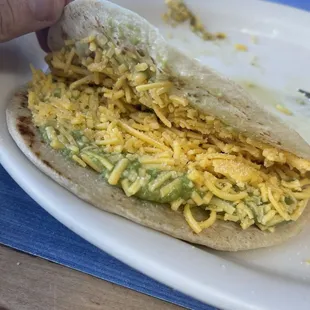 Guac &amp; Cheese Taco