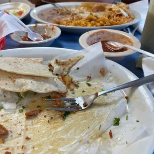 Food gone because it was that good. Must try if you're in a bind or can't make up your mind.