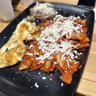 Chilaquiles rojos