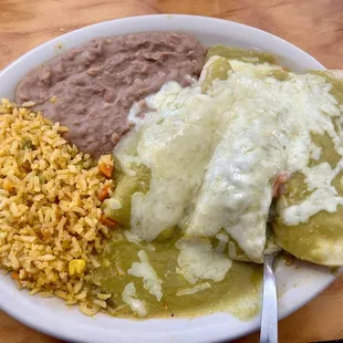 Enchiladas Verdes