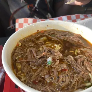 Ramen with biarra