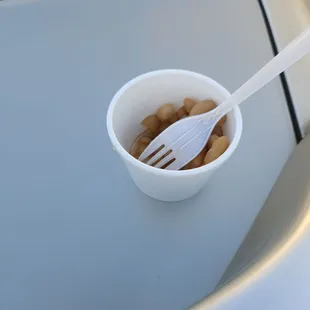 Beans  frijoles are pretty bland