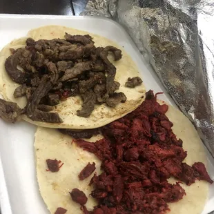 Al pastor and asada