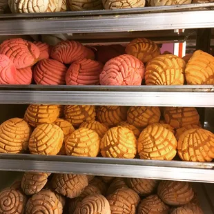 a variety of baked goods