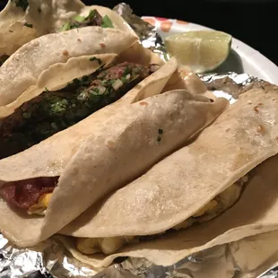 Housemade tortillas