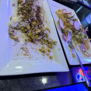 Diablo Shrimp and corn appetizer!