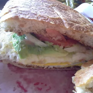 Guerra add egg. No chicken