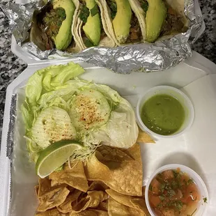 Steak Tacos to go order