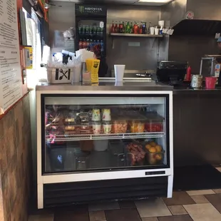 the inside of a restaurant