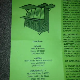 4 locations