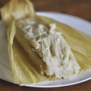 Green chile tamale
