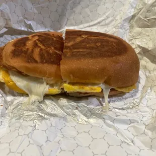 Egg and cheese torta