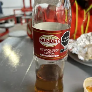 Apple soda drink