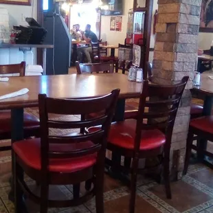 Inside Las Trancas restaurant: clean and comfortable. Pleasant service.