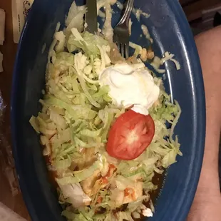 a bowl of salad