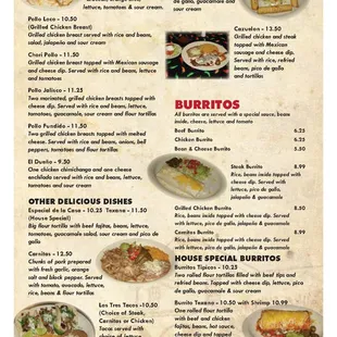 menu, sushi and sashimi