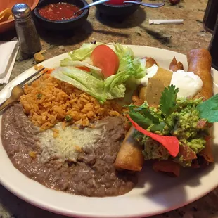 3 Flautas Plate. I asked for Flour, they were happy to oblige!