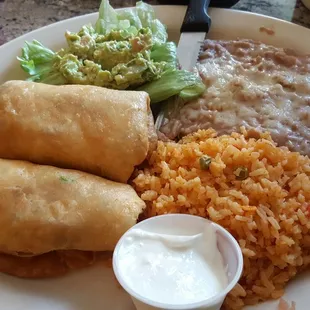 Chimichanga chicken playe