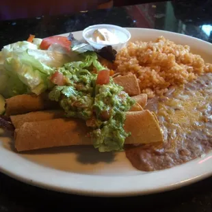 Flautas Plate