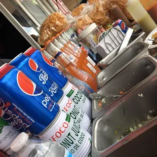 This family owned business stand has a beautiful sight as soon as you walk up with a little bit of everything