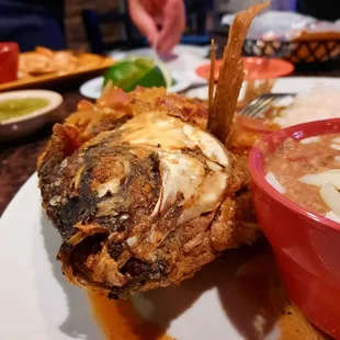 Fried Tilapia in Garlic Sauce