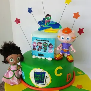 SUPER WHY! #PBSKIDSCAKE
